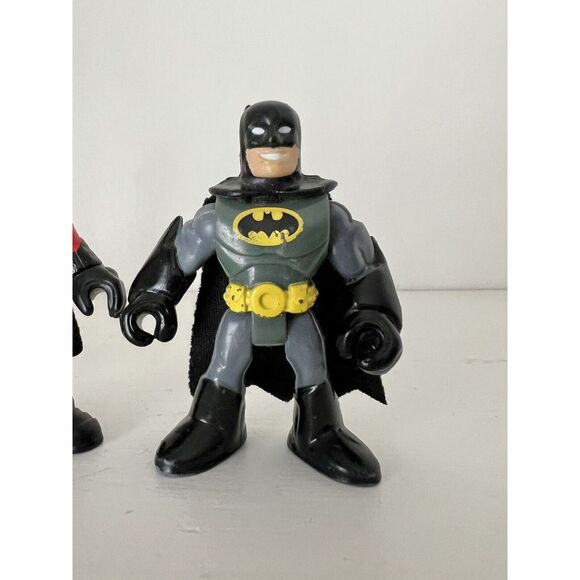 DC Comics Imaginext Figures Lot Of 6‎ Batman Robin Lex Luther Batman Robin - Picture 2 of 7